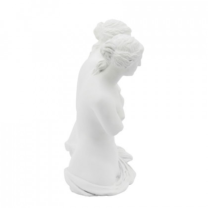 Sagebrook 11" Resin Greek Godess (Set Of 2) - White