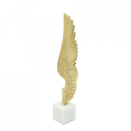 Sagebrook - 19" Metal Wing On Stand in Gold