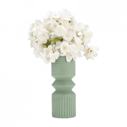 Sagebrook 10" Mallet Vase - Dark Sage