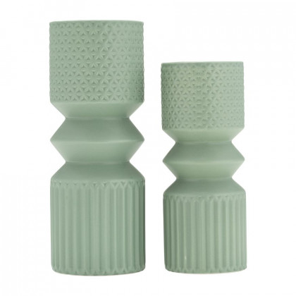 Sagebrook 10" Mallet Vase - Dark Sage