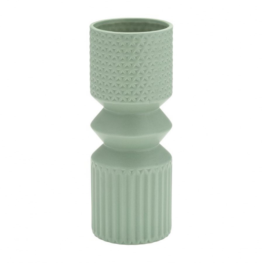 Sagebrook 11" Mallet Vase - Dark Sage