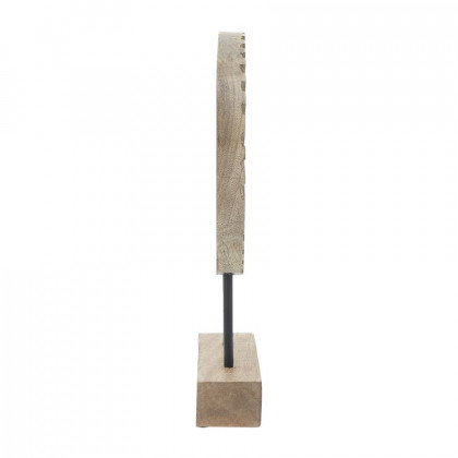Sagebrook - 12" Wood Pinwheel Decor in Natural