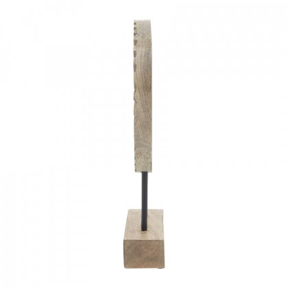 Sagebrook - 12" Wood Pinwheel Decor in Natural