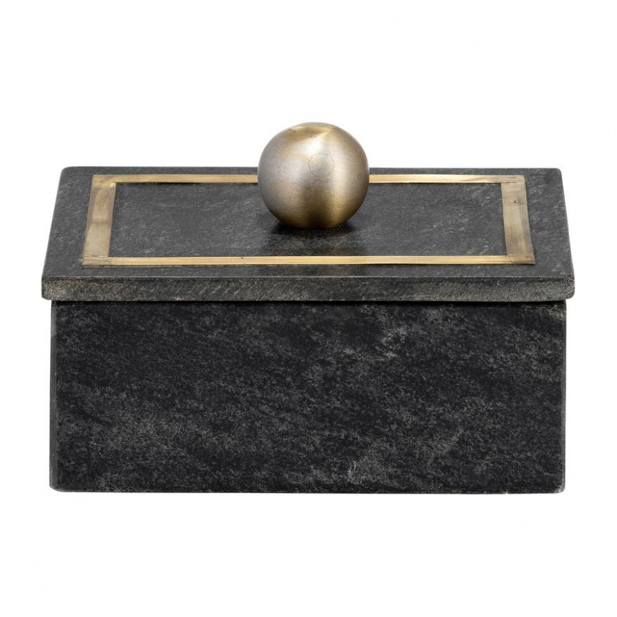 Sagebrook - 10"/12" Resin Harlequin Boxes (Set Of 2)