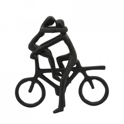 Sagebrook - 10" Metal Couple On Bike
