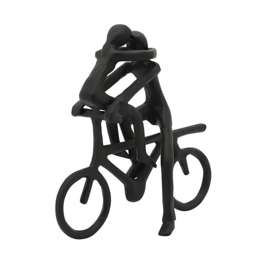 Sagebrook - 10" Metal Couple On Bike