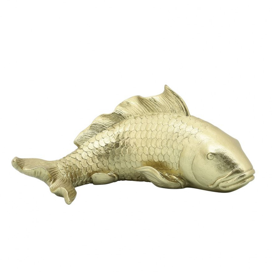 Sagebrook 9" Resin Koi Fish - Gold