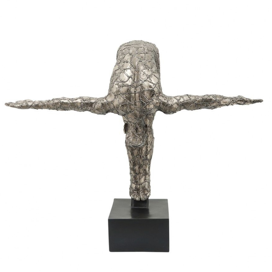 Sagebrook - 24" Resin Bowing Human