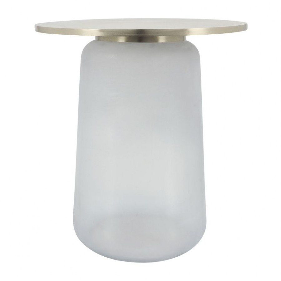 Sagebrook - Side Table Glass Base in Clear