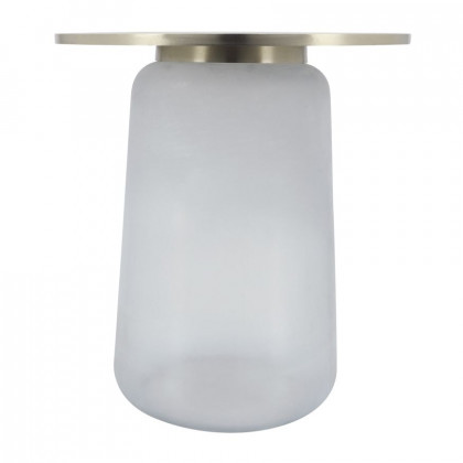 Sagebrook - Side Table Glass Base in Clear