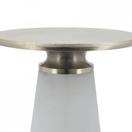 Sagebrook 18" Nebular Side Table - Frost