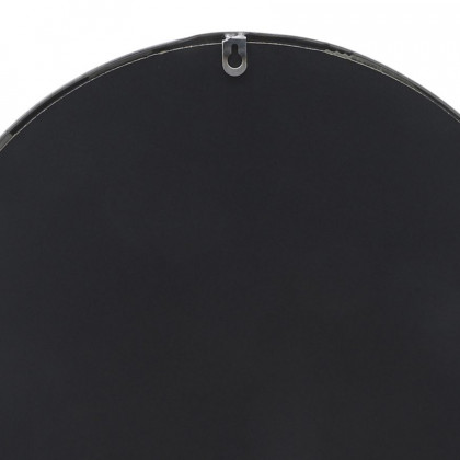 Sagebrook Metal Mirror With Man Decor - Black