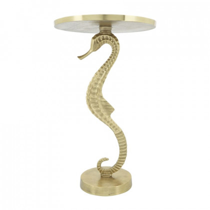 Sagebrook - Seahorse Side Table in Gold