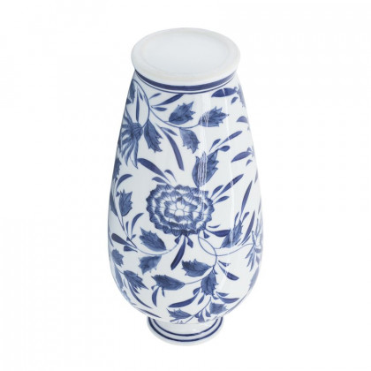 Sagebrook - 13" Ceramic Chinoiserie Vase in Blue/White