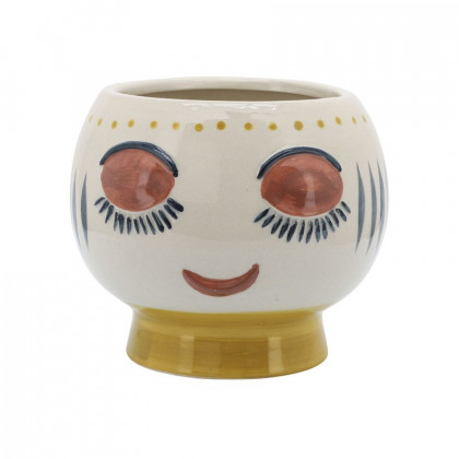 Sagebrook - 7" Ceramic Face Planter in Multi