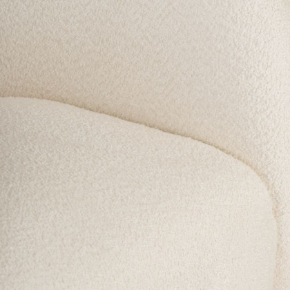 Sagebrook Barrel Arm Chair - Ivory