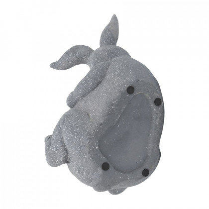 Sagebrook - Resin Laying Bunny Planter in Gray