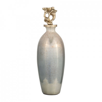 Sagebrook - 10" Ceramic Flower Jar With Lid