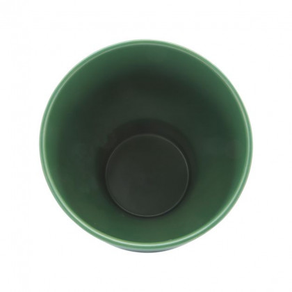 Sagebrook 10" Ceramic Mushroom Planter - Olive