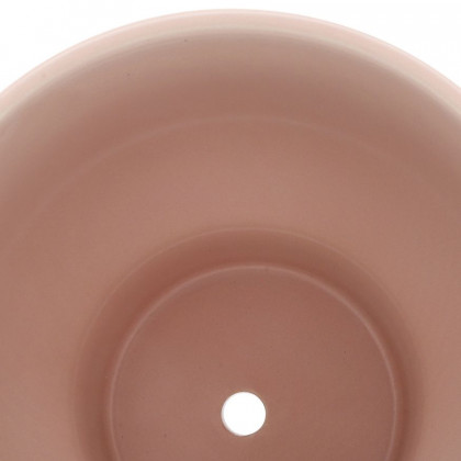Sagebrook 10" Ceramic Mushroom Planter - Blush
