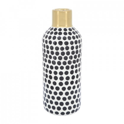 Sagebrook - 16" Ceramic Polka Dots Vase