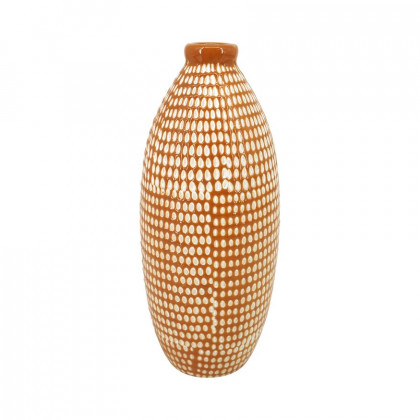 Sagebrook - 12" Ceramic Dotted Vase