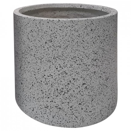 Sagebrook 13"/16" Resin Round Nested Planters (Set Of 2) - Speck White