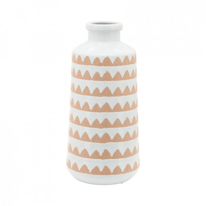 Sagebrook - 16837 16" Ceramic Aztec Vase