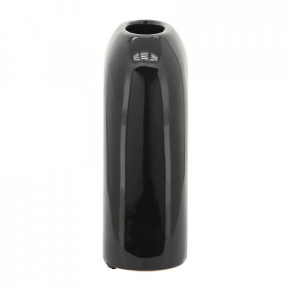 Sagebrook 8" Ceramic Horseshoe Vase - Black
