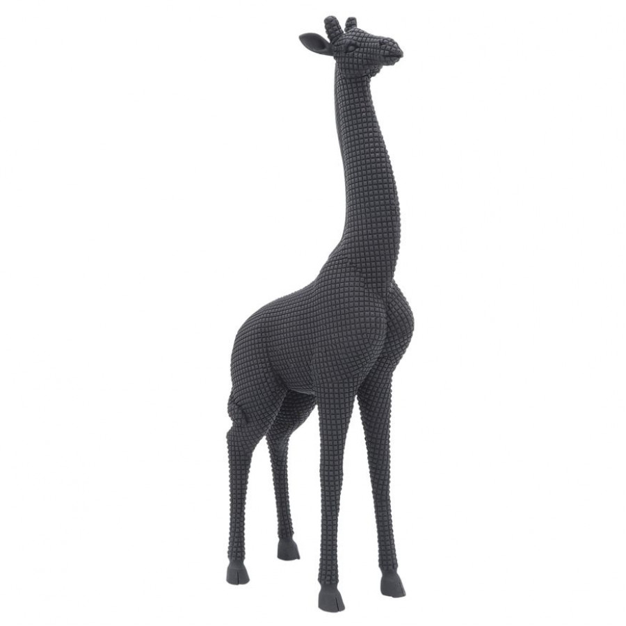 Sagebrook - 19" Resin Giraffe Table Accent in Black