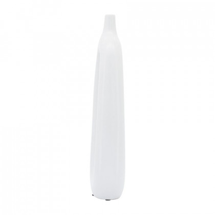 Sagebrook 14" Ceramic Open Cut-out Vase - White