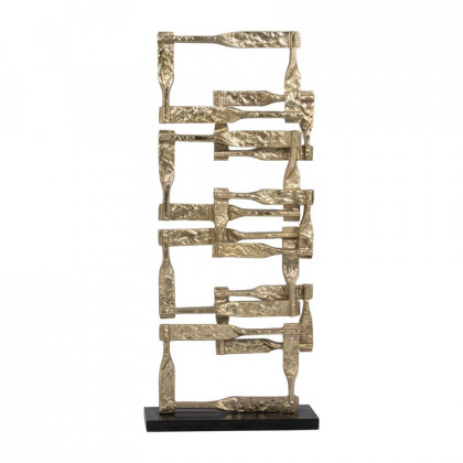 Sagebrook 22" Metal Stacking Squares - Gold