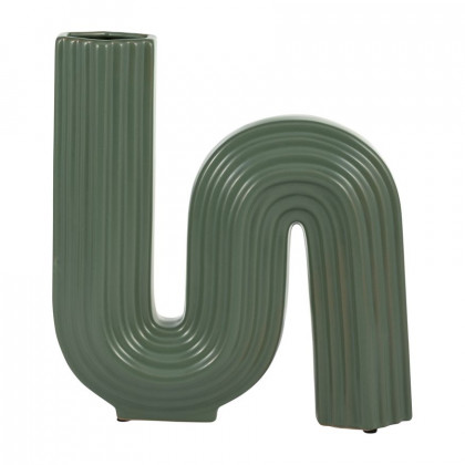 Sagebrook - 11" Ceramic Loopy Vase