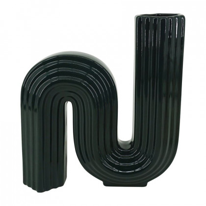 Sagebrook - 11" Ceramic Loopy Vase