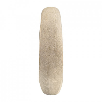 Sagebrook - 16" Ceramic Scratched Hollow Accent in Champagne