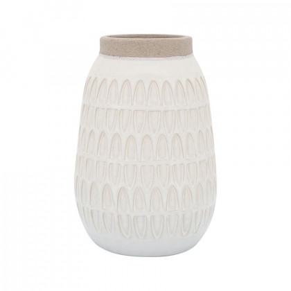 Sagebrook - 7" Ceramic Abstract Vase