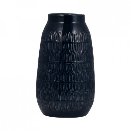 Sagebrook - 12" Ceramic Carved Vase