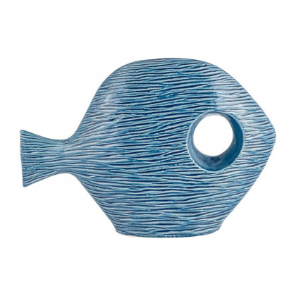 Sagebrook - 14" Ceramic Textured Fish