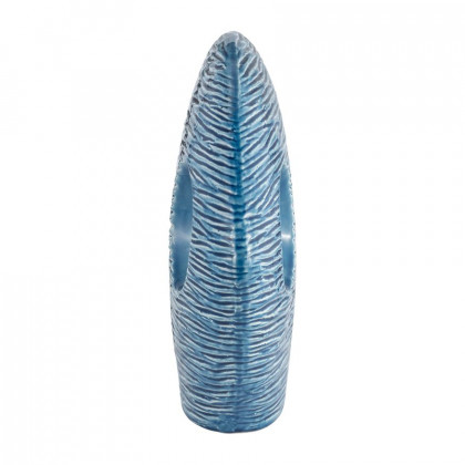 Sagebrook 20" Ceramic Textured Fish - Blue