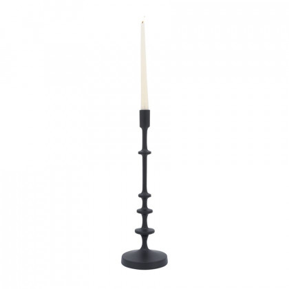 Sagebrook 17" Metal Taper Candle Holder - Black