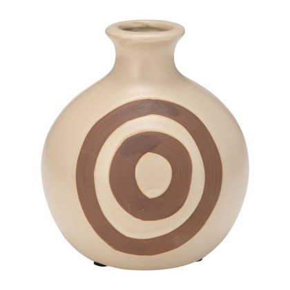 Sagebrook - 7" Ceramic Abstract Vase