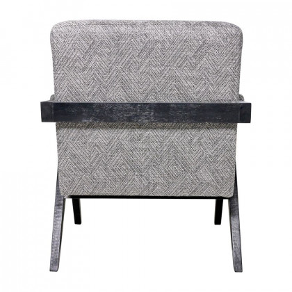 Sagebrook Wood Scandinavian Accent Chair - Gray