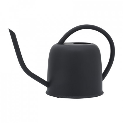 Sagebrook 7" Metal Watering Can - Black