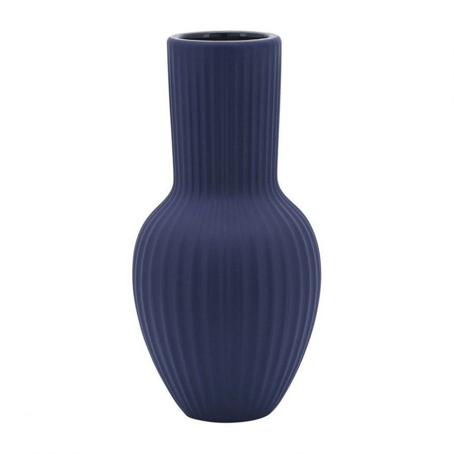 Sagebrook 11" Ceramic Bouquet Vase - Navy