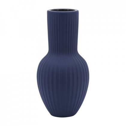 Sagebrook 11" Ceramic Bouquet Vase - Navy