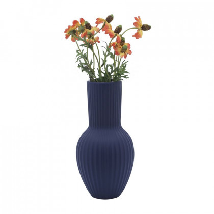 Sagebrook 11" Ceramic Bouquet Vase - Navy