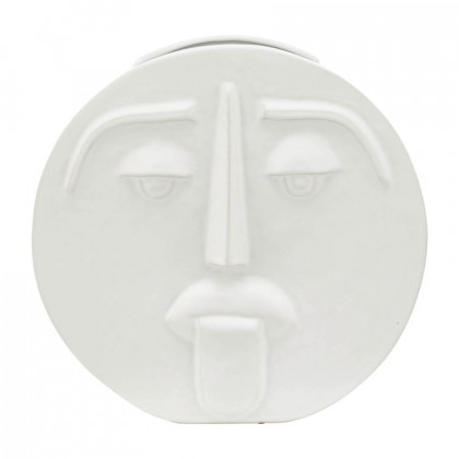 Sagebrook - 10" Ceramic Sad Face Vase