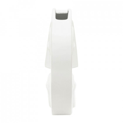 Sagebrook 10" Ceramic Sad Face Vase - White