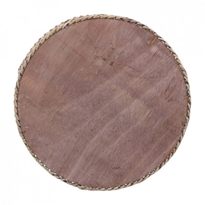 Sagebrook - 12"/14" Rattan Trays (Set Of 2) in Natural