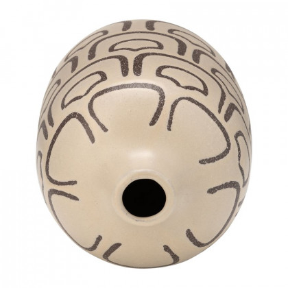 Sagebrook 10" Ceramic Decorative Vase - Irish Cream